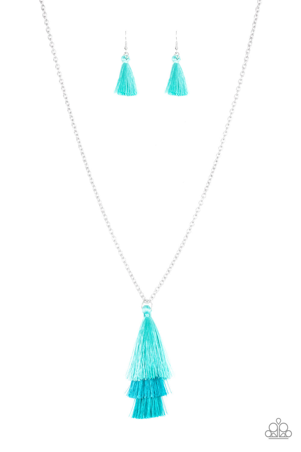 Triple the Tassel - Blue - Lady T Accessories
