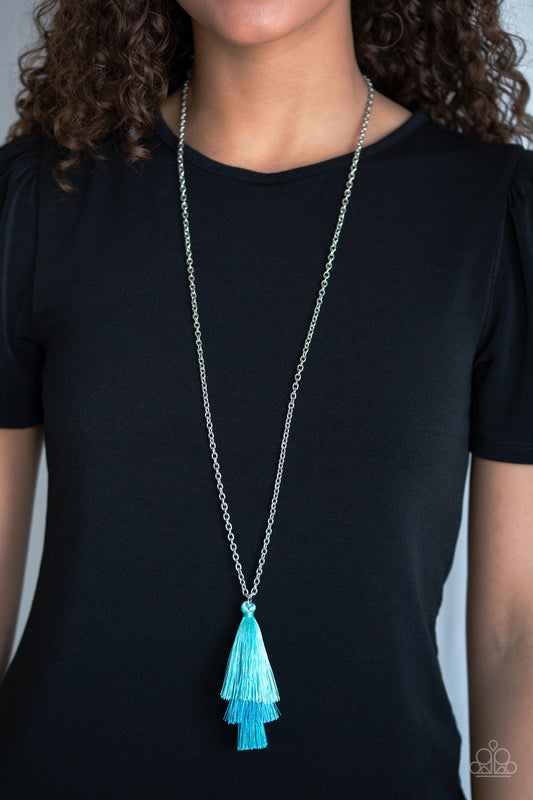 Triple the Tassel - Blue - Lady T Accessories