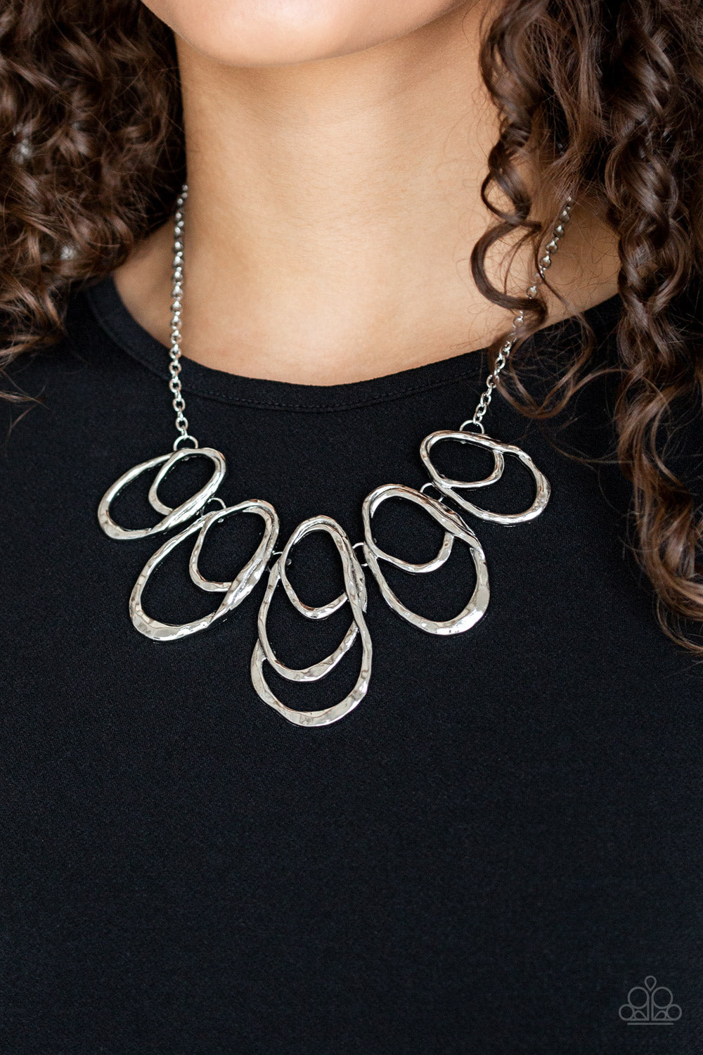 Paparazzi Accessories Terra Storm - Silver Necklaces - Lady T Accessories