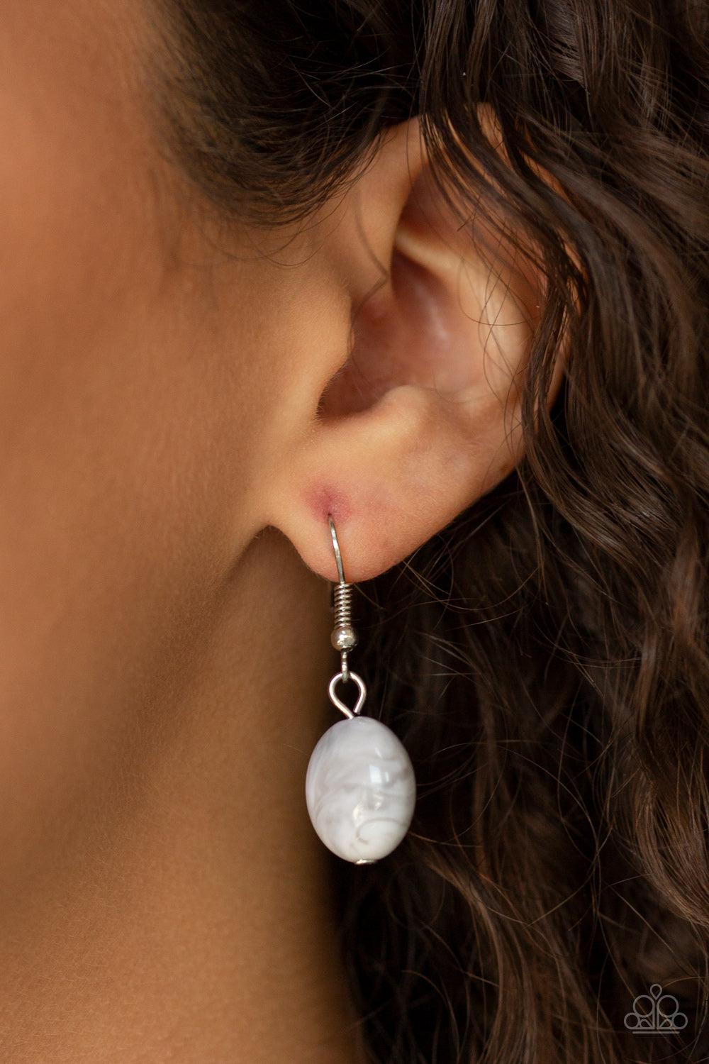 Paparazzi Accessories Full Out Fringe - White Necklaces - Lady T Accessories