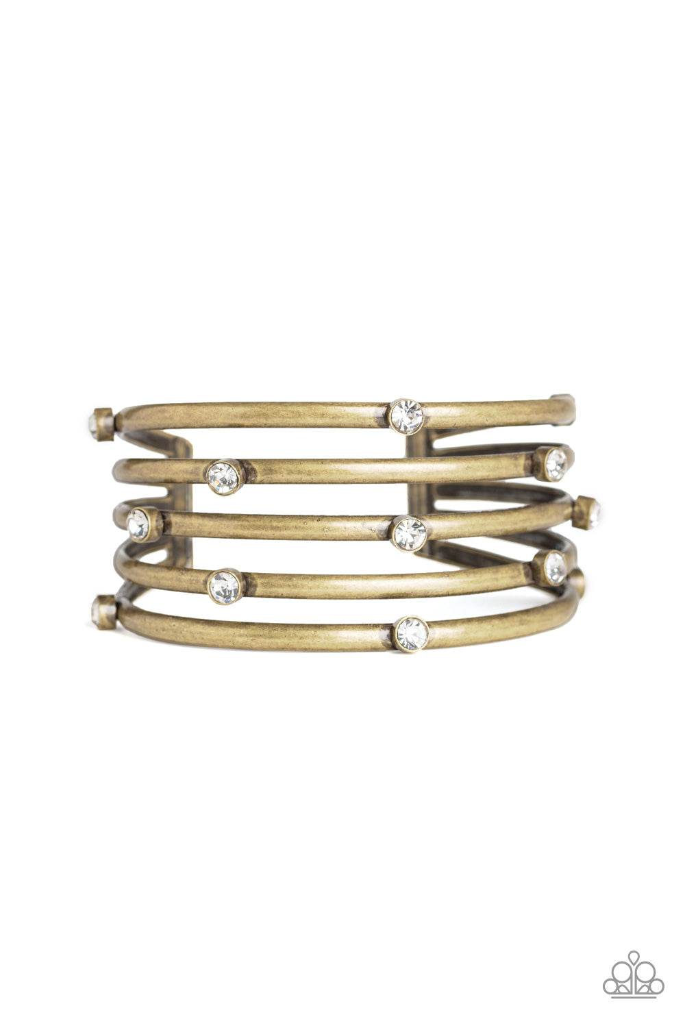 Paparazzi Accessories Sugarlicious Sparkle Brass Bracelets - Lady T Accessories