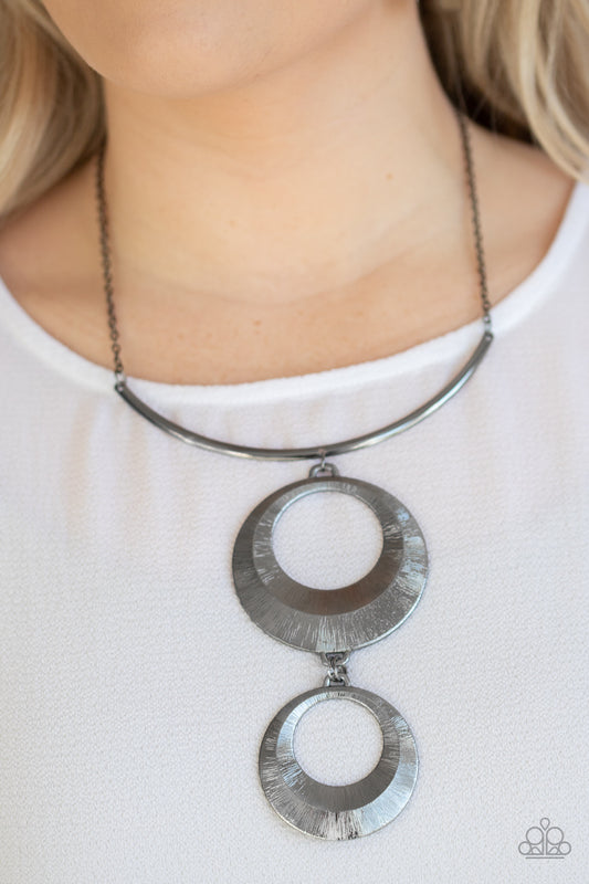 Paparazzi Accessories Egyptian Eclipse - Black Necklaces - Lady T Accessories
