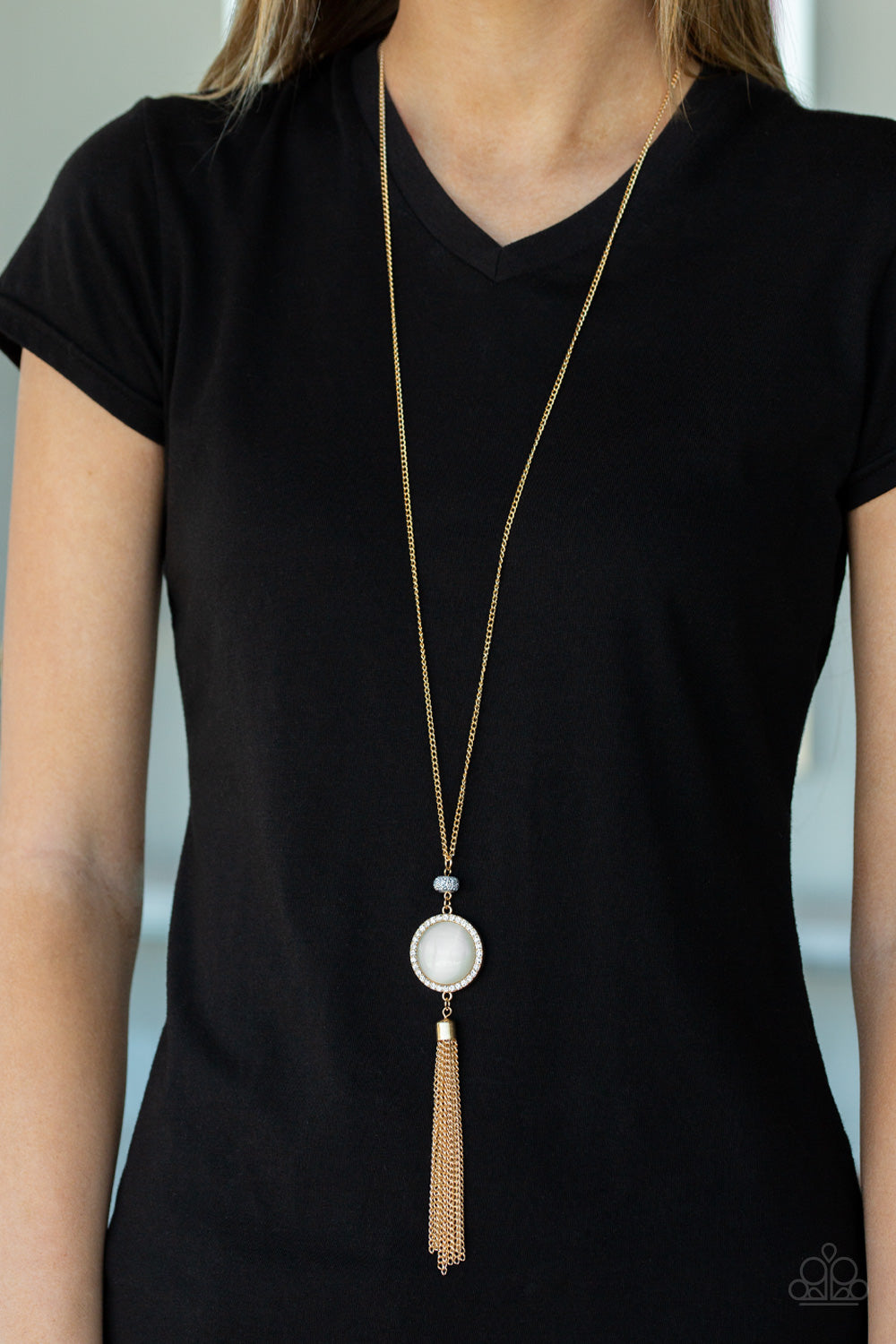 Paparazzi Accessories Sparkling Spectacle - Gold Necklaces - Lady T Accessories