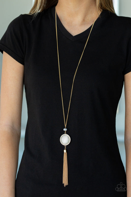 Paparazzi Accessories Sparkling Spectacle - Gold Necklaces  - Lady T Accessories