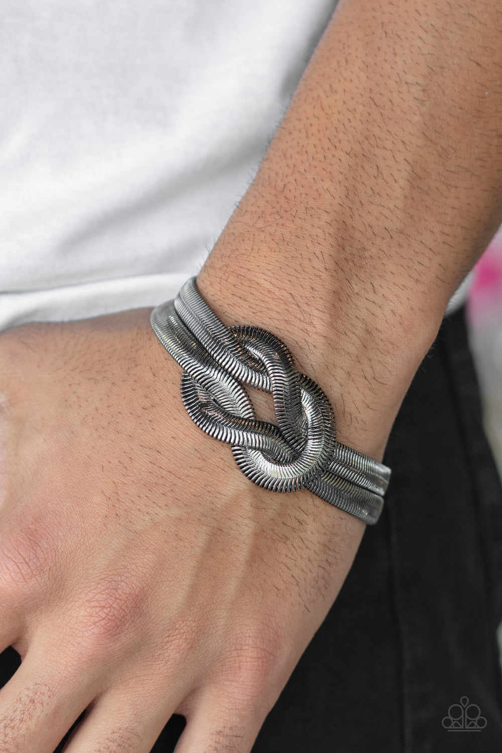 Paparazzi Accessories To the Max - Black Bracelets - Lady T Accessories