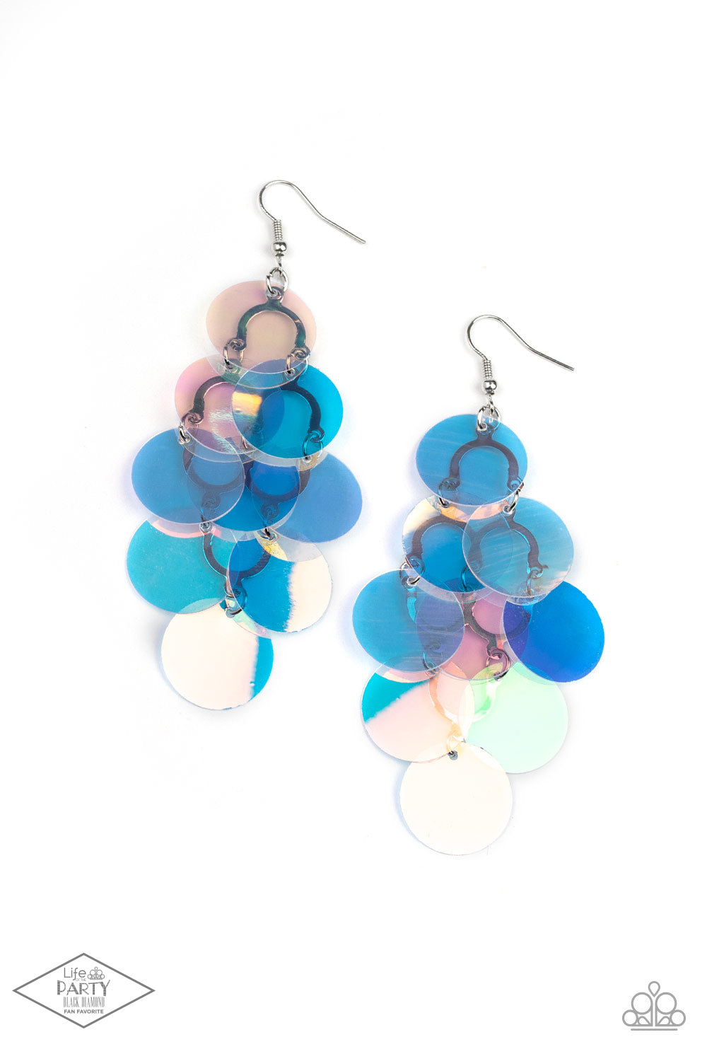 Paparazzi Accessories Mermaid Shimmer - Multi Earrings - Lady T Accessories