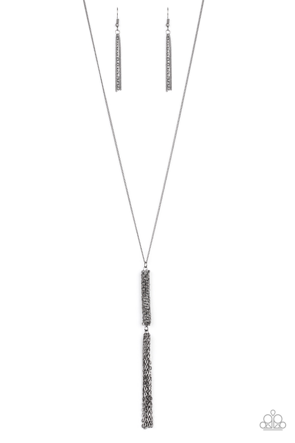 Paparazzi Accessories Towering Twinkle - Black Necklaces - Lady T Accessories