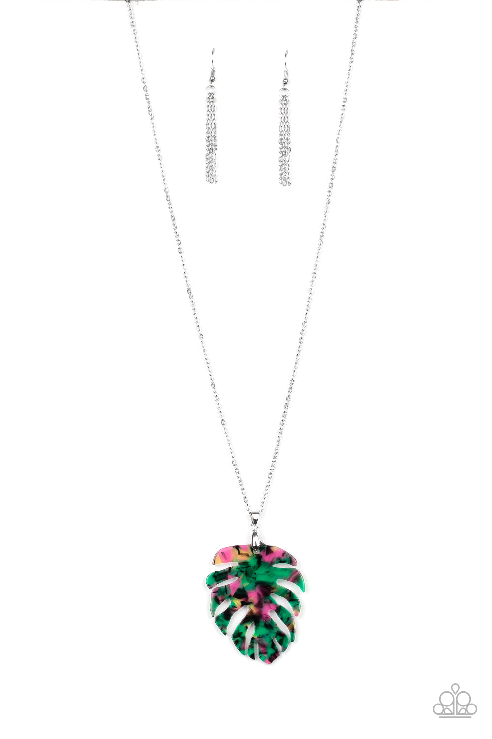 Paparazzi Accessories Prismatic Palms - Green Necklaces - Lady T Accessories