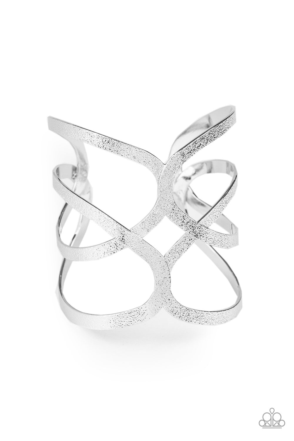 Paparazzi Accessories Crossing the Finish Line - Silver Bracelets - Lady T Accessories
