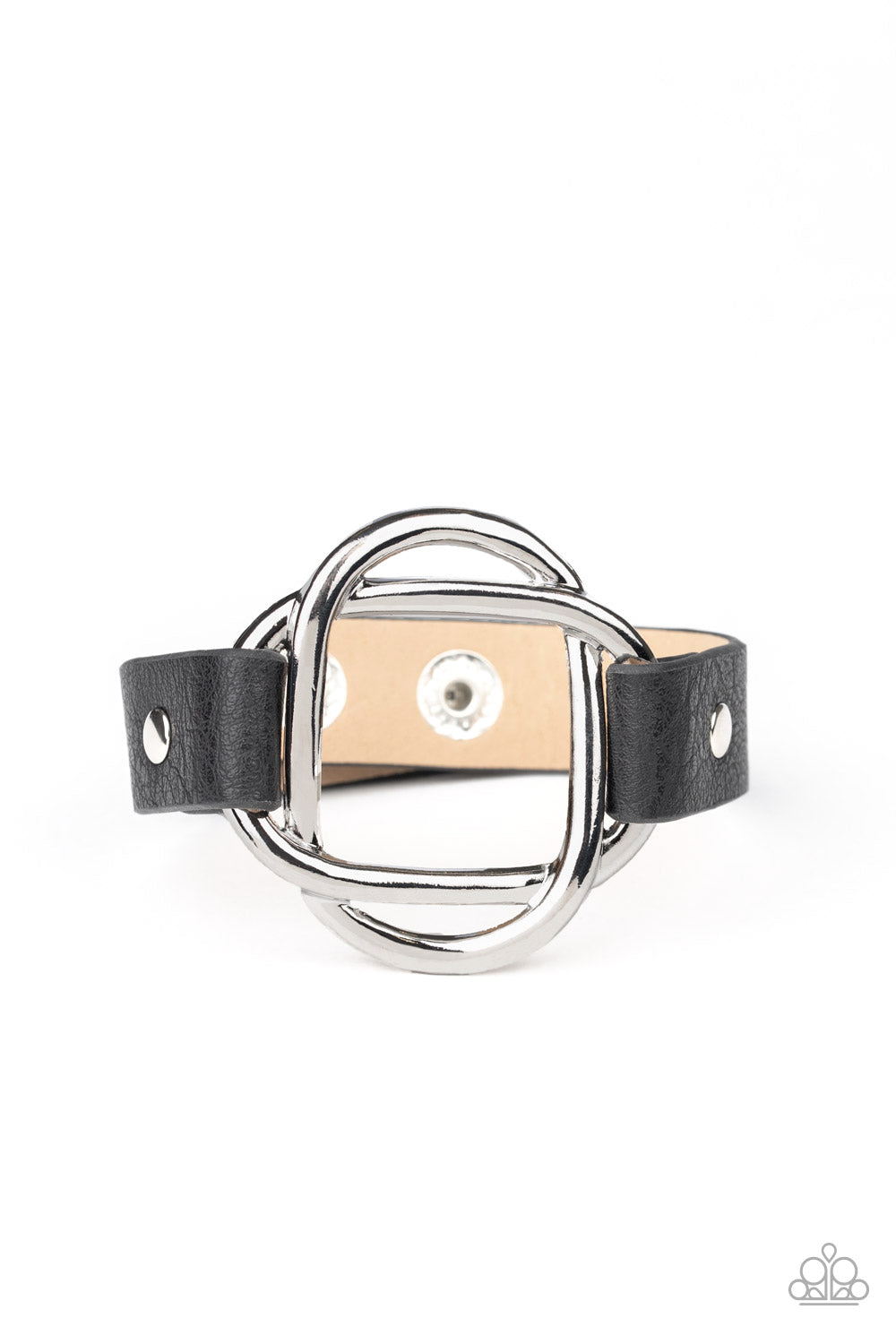 Paparazzi Accessories Nautically Knotted - Black Bracelets - Lady T Accessories