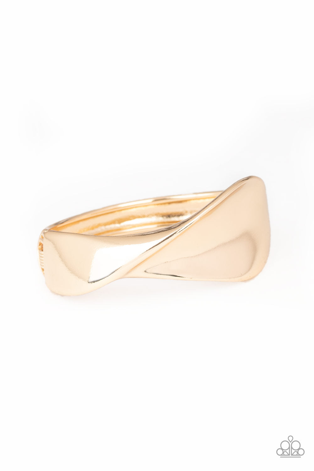 Paparazzi Accessories Retro Reflections - Gold Bracelets - Lady T Accessories