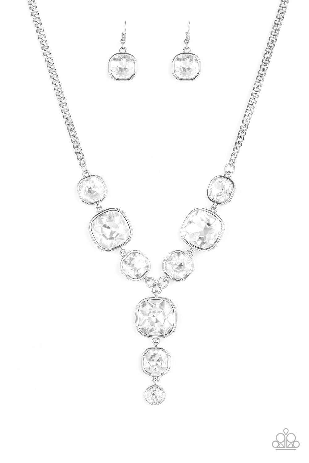 Paparazzi Accessories Legendary Luster - White Necklaces - Lady T Accessories