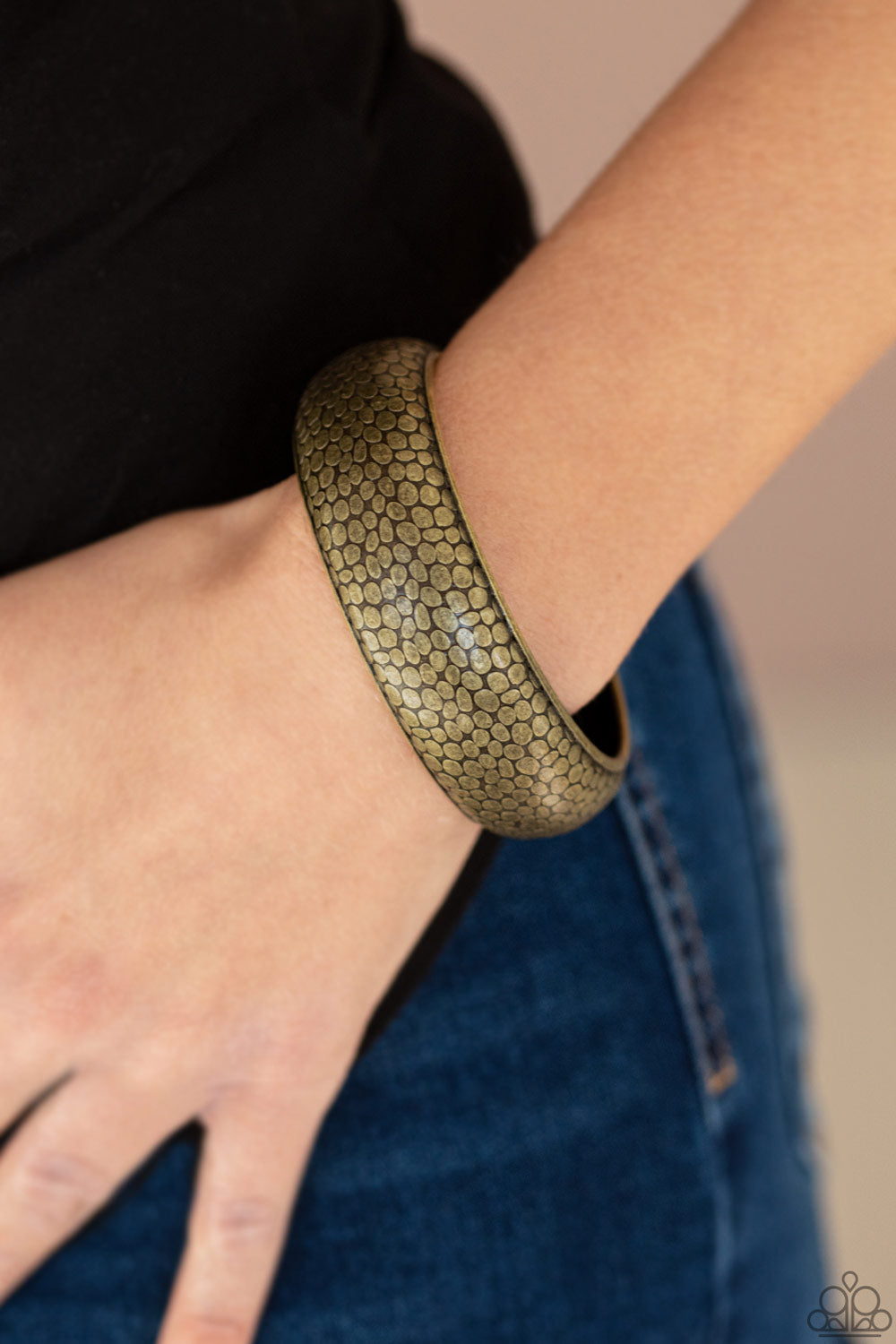 Paparazzi Accessories Urban Wildlife - Brass Bracelets - Lady T Accessories