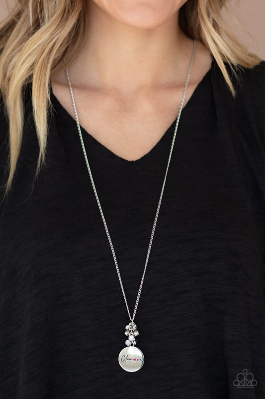 Paparazzi Accessories Going for GLAM-ma - Pink Necklaces - Lady T Accessories