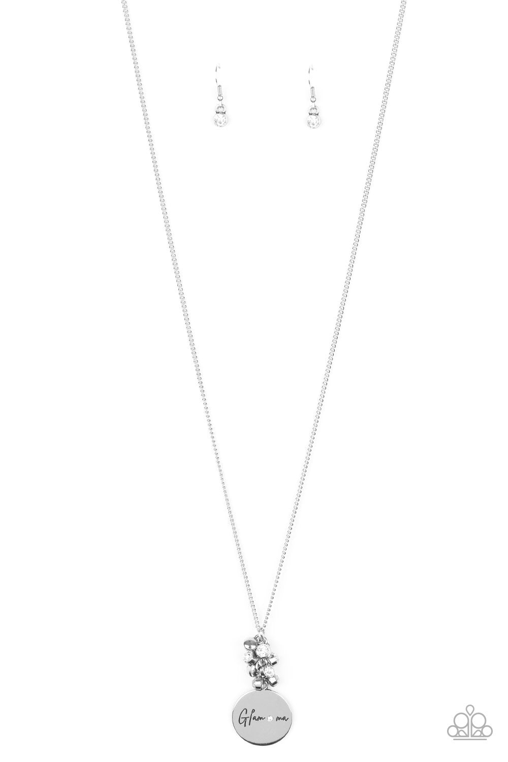 Paparazzi Accessories Going for GLAM-ma White Necklaces - Lady T Accessories