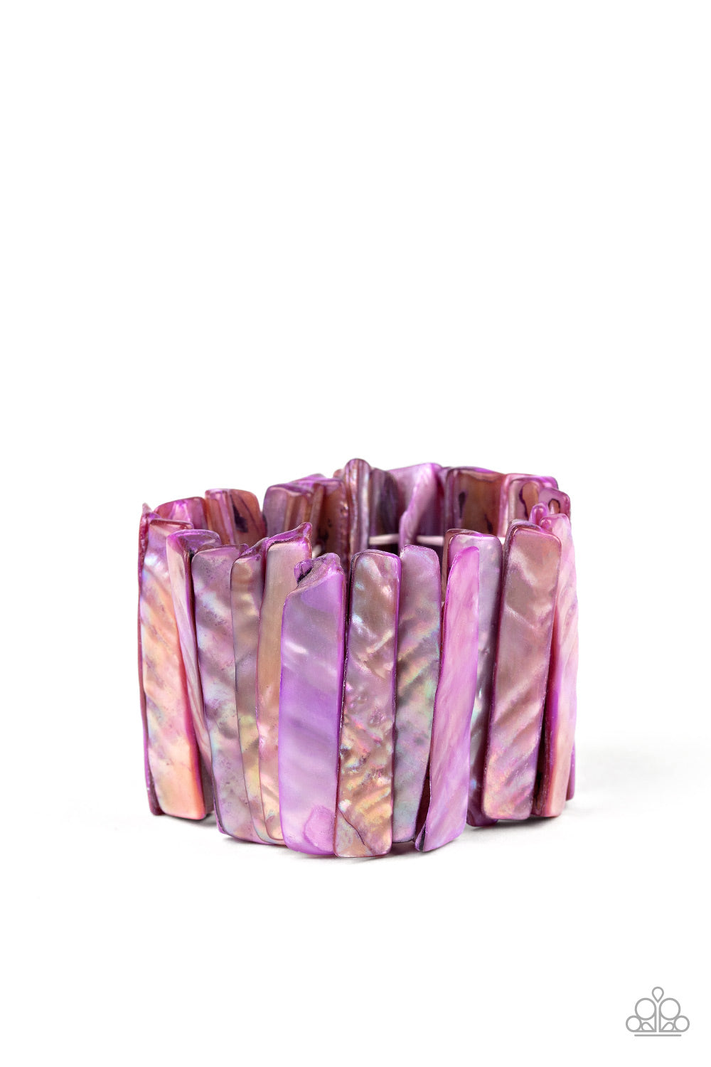 Paparazzi Accessories Beach Blast - Purple Bracelets - Lady T Accessories