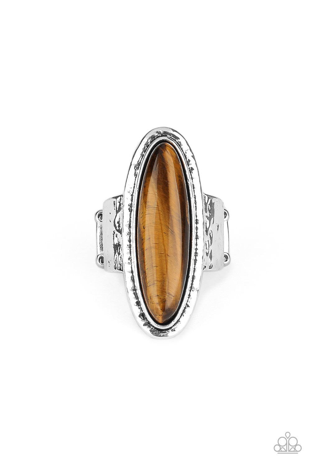Paparazzi Accessories Stone Mystic - Brown Rings - Lady T Accessories