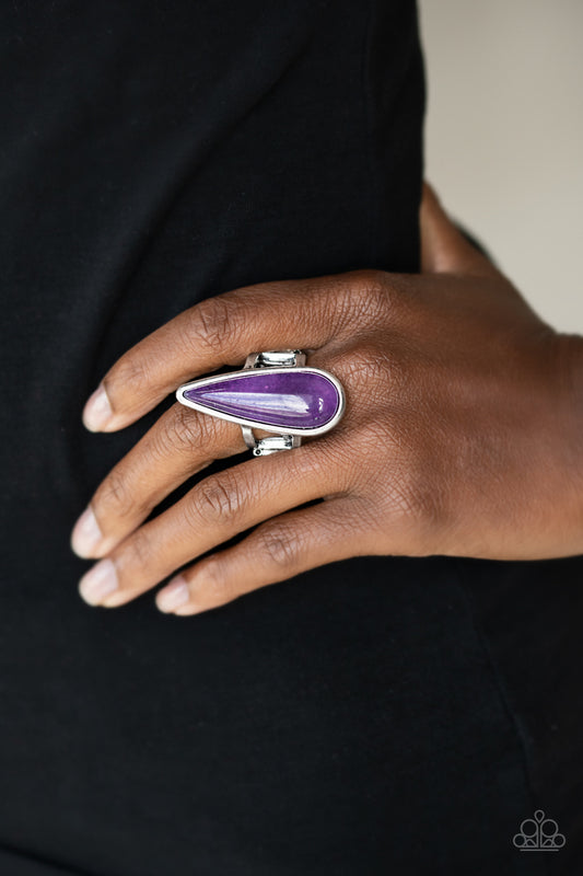 Paparazzi Accessories Spiritual Awakening- Purple Rings - Lady T Accessories
