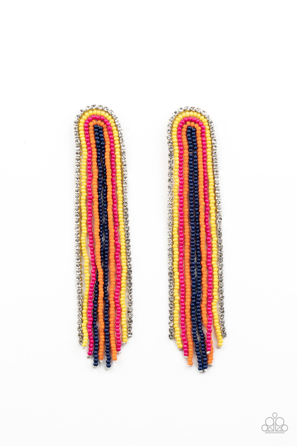 Paparazzi Accessories Let There BEAD Light - Multi Earrings - Lady T Accessories