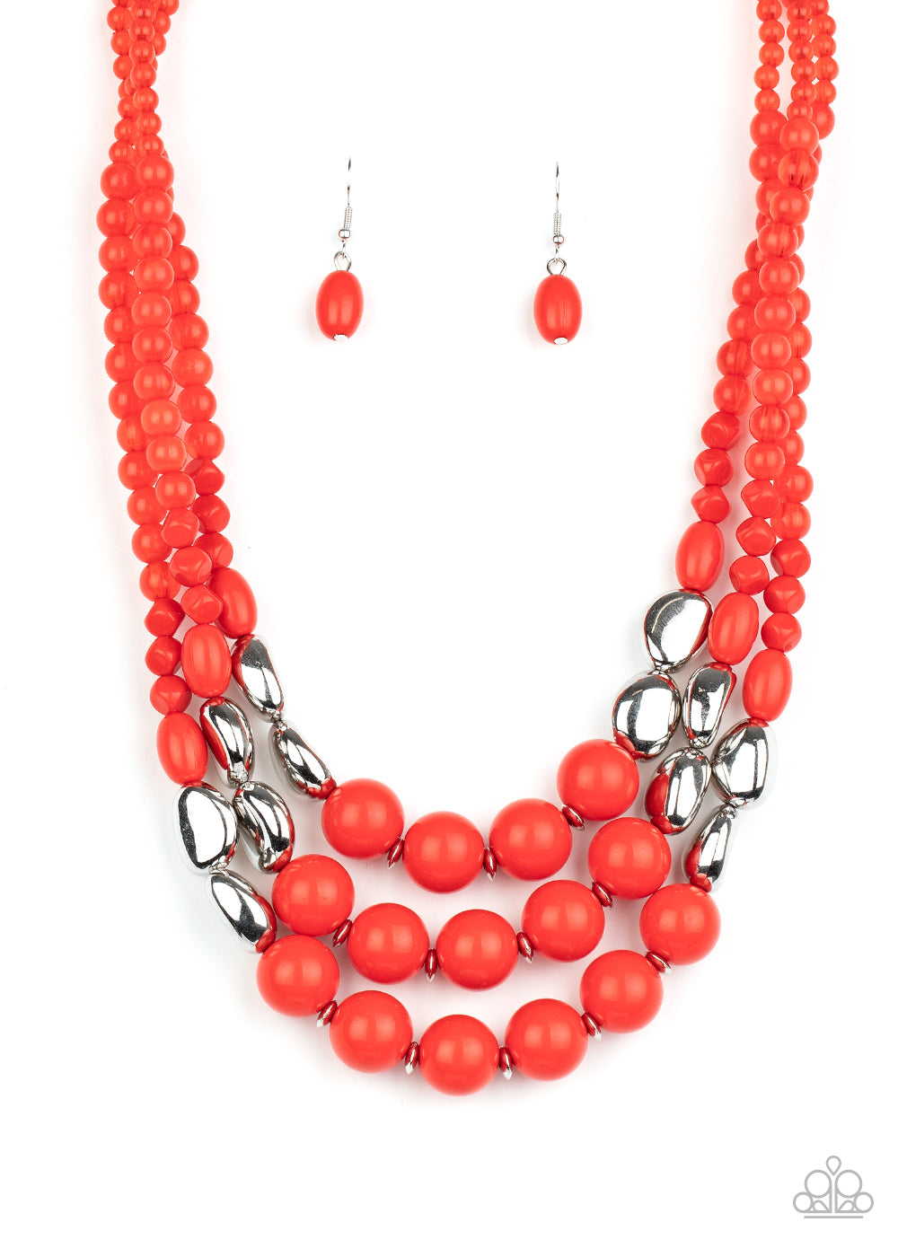 Paparazzi Accessories Flamingo Flamboyance - Red Necklaces - Lady T Accessories
