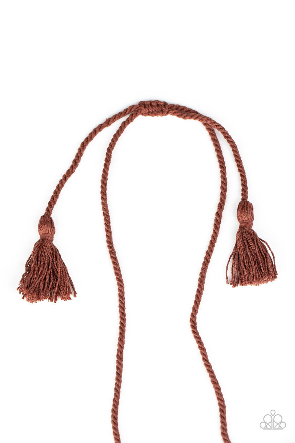 Paparazzi Accessories Macrame Mantra - Brown Necklaces - Lady T Accessories