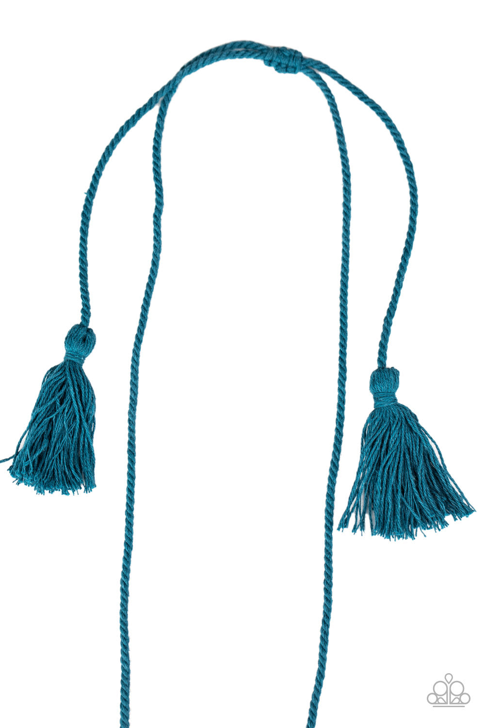 Paparazzi Accessories Between You and MACRAME - Blue Necklaces - Lady T Accessories