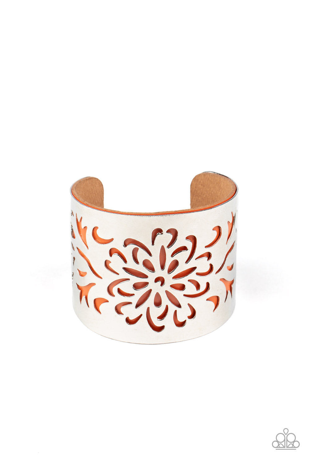 Paparazzi Accessories Get Your Bloom On - Orange Bracelets - Lady T Accessories