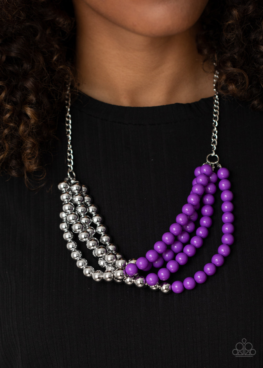 Paparazzi Accessories Layer After Layer - Purple Necklaces - Lady T Accessories