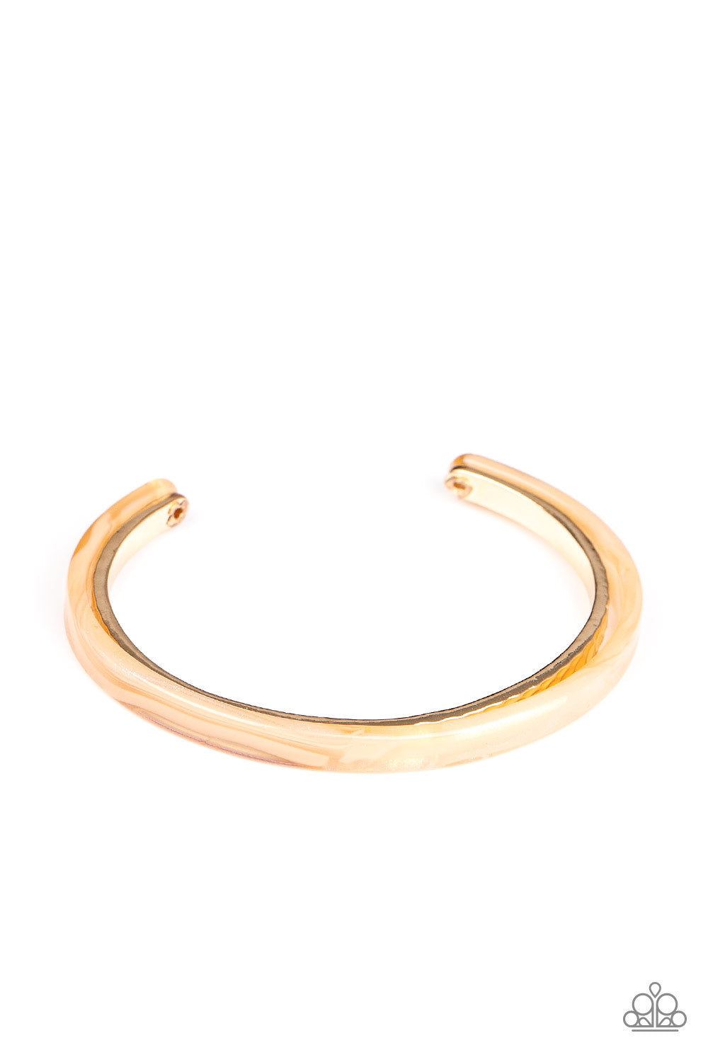 Paparazzi Accessories HAUTE on the Trail - Gold Bracelets - Lady T Accessories