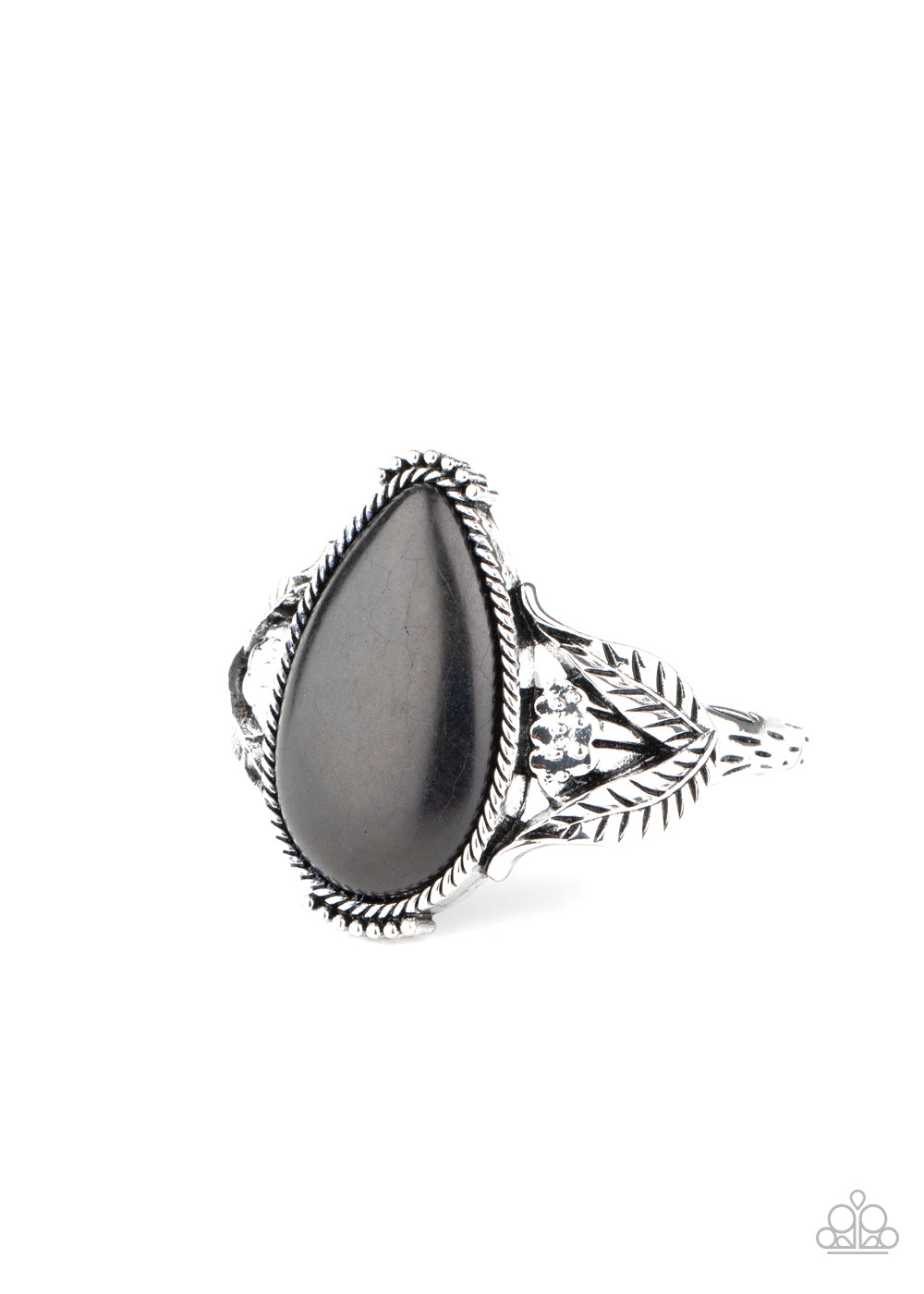 Paparazzi Accessories Blooming Oasis - Black Bracelets - Lady T Accessories