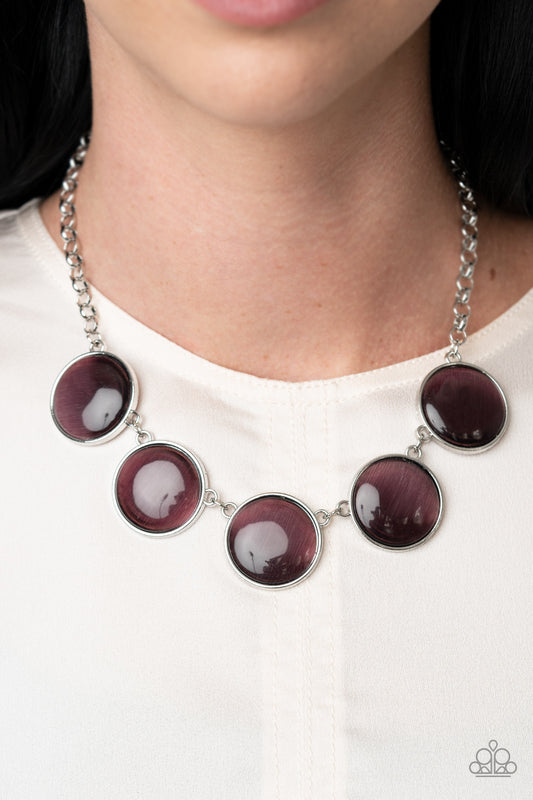 Paparazzi Accessories Ethereal Escape - Purple Necklaces - Lady T Accessories