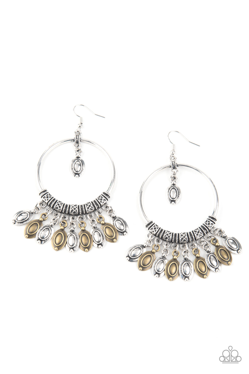 Paparazzi Accessories Metallic Harmony - Multi Earrings - Lady T Accessories