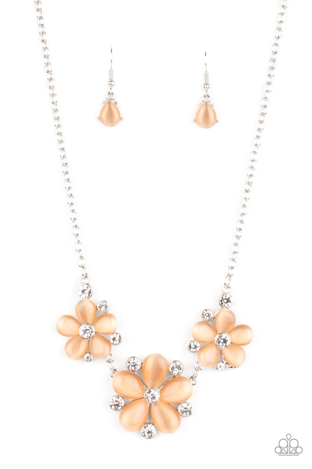 Paparazzi Accessories Effortlessly Efflorescent - Orange Necklaces - Lady T Accessories