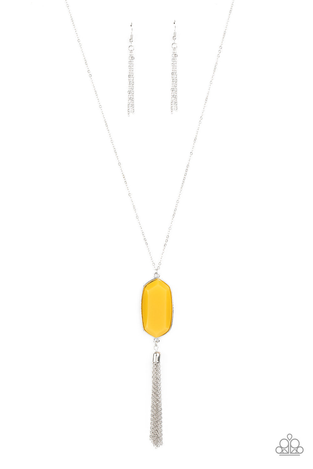 Paparazzi Accessories Got a Good Thing GLOWING - Yellow Necklaces - Lady T Accessories