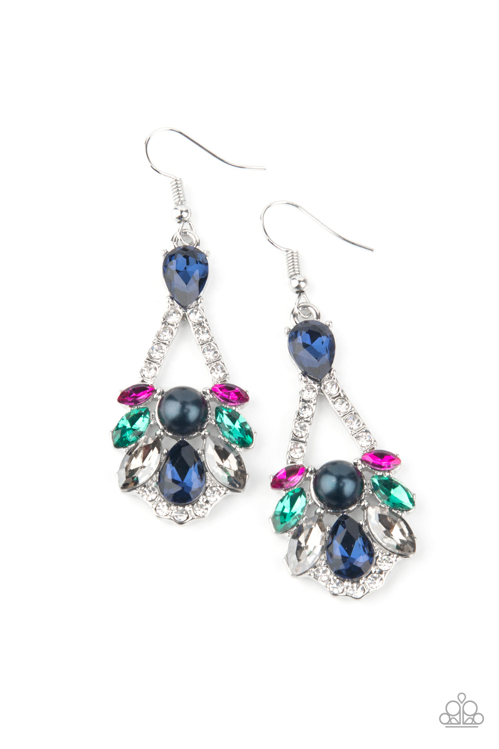 Paparazzi Accessories Prismatic Presence - Multi Earrings - Lady T Accessories
