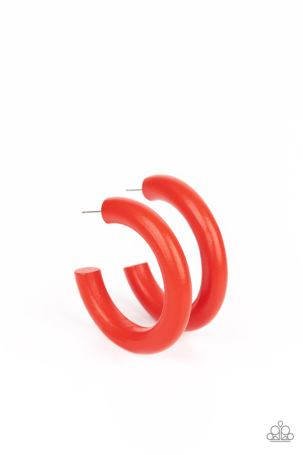 Paparazzi Accessories Woodsy Wonder - Red Earrings - Lady T Accessories
