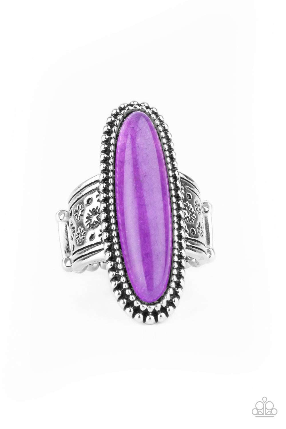 Paparazzi Accessories Ultra Luminary - Purple Rings - Lady T Accessories