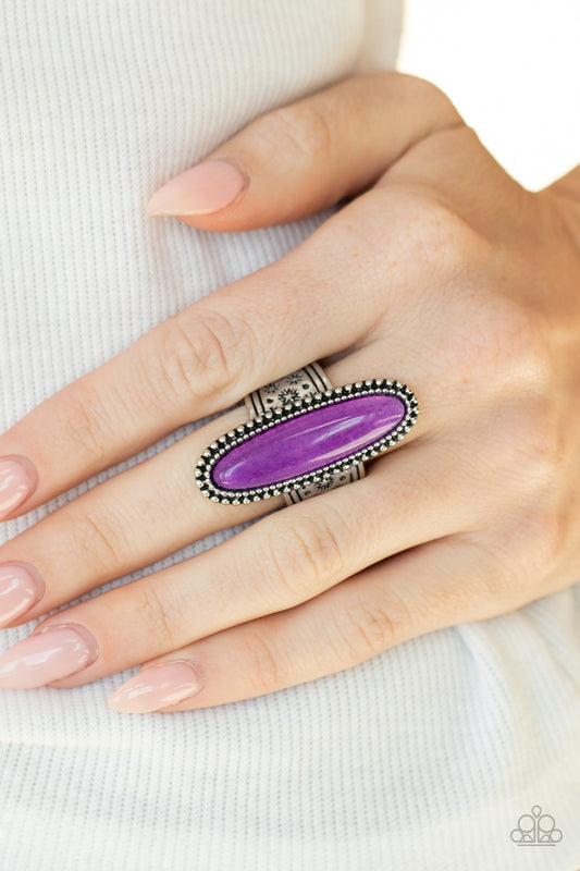 Paparazzi Accessories Ultra Luminary - Purple Rings - Lady T Accessories