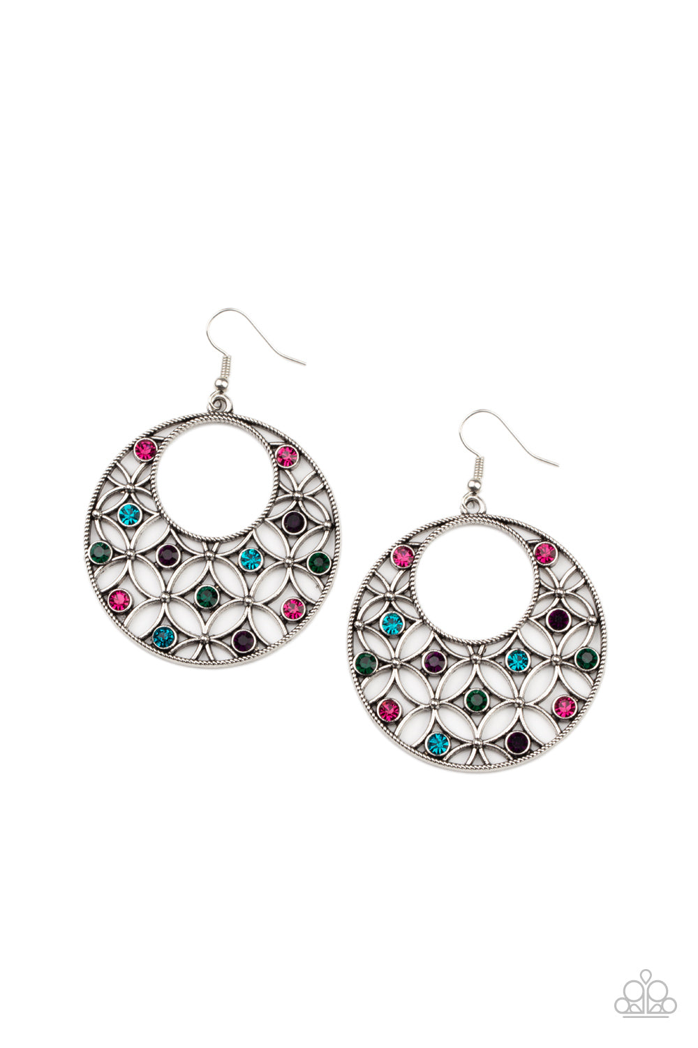 Paparazzi Accessories Garden Garnish - Multi Earrings - Lady T Accessories