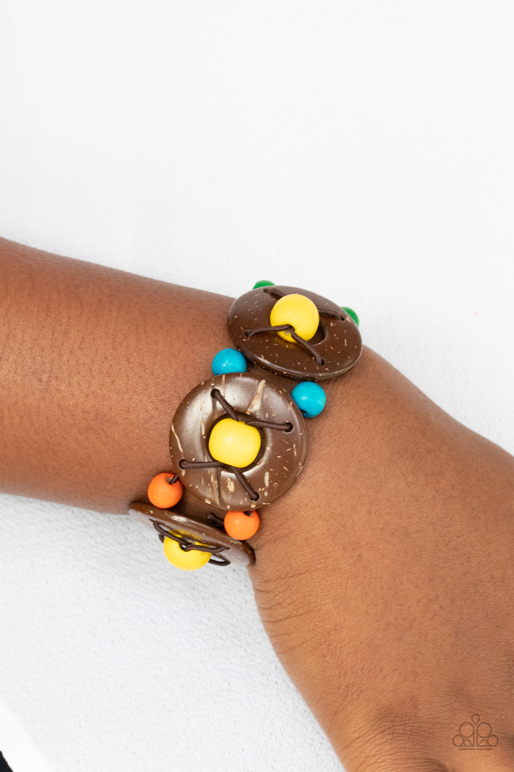 Paparazzi Accessories Island Adventure - Multi Wood Bracelets - Lady T Accessories