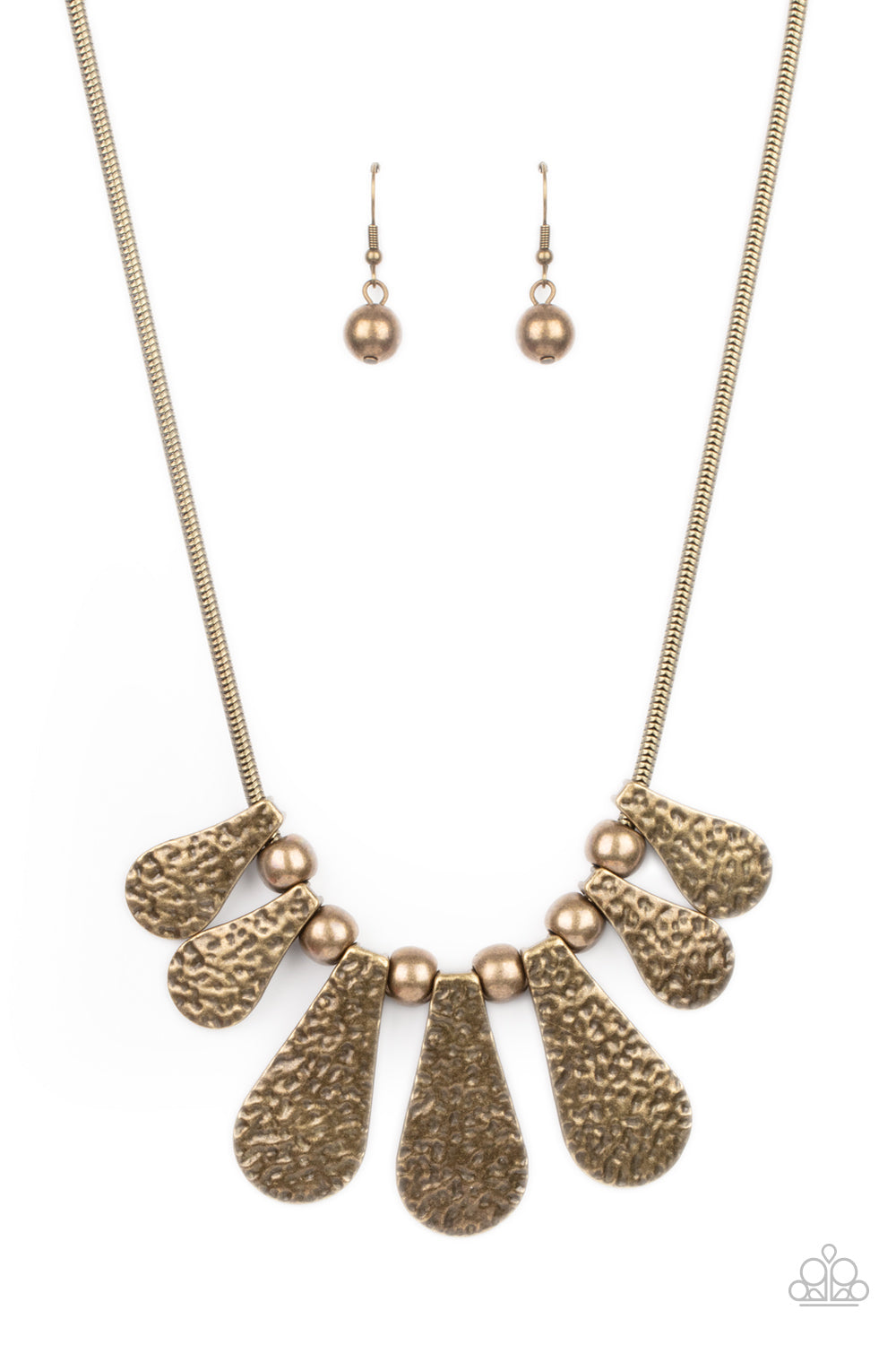 Paparazzi Accessories Gallery Goddess - Brass Necklaces - Lady T Accessories