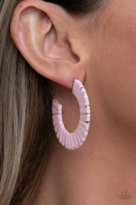 Paparazzi Accessories A Chance of Rainbows - Pink Earrings - Lady T Accessories