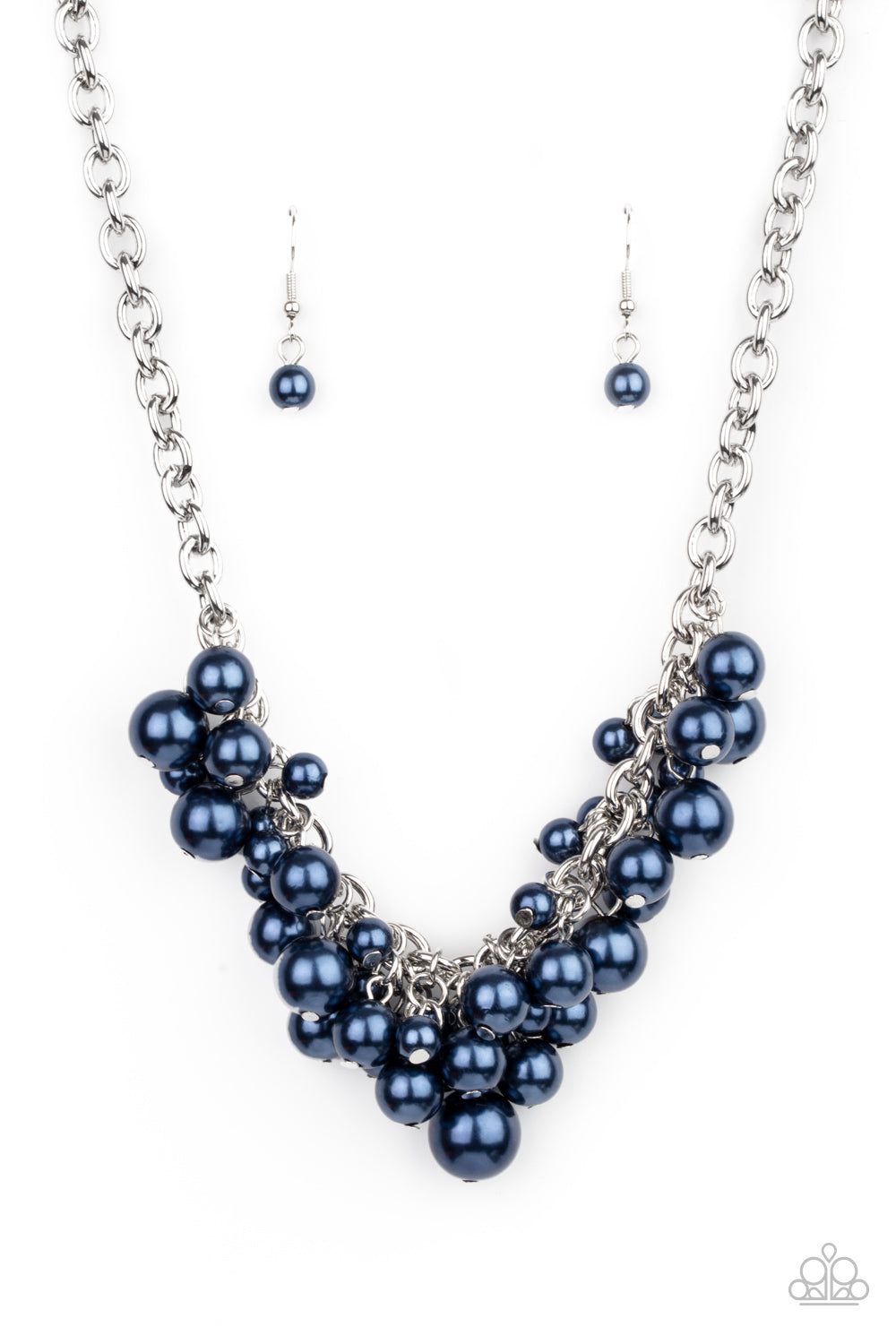 Paparazzi Accessories Down for the COUNTESS - Blue Necklaces - Lady T Accessories