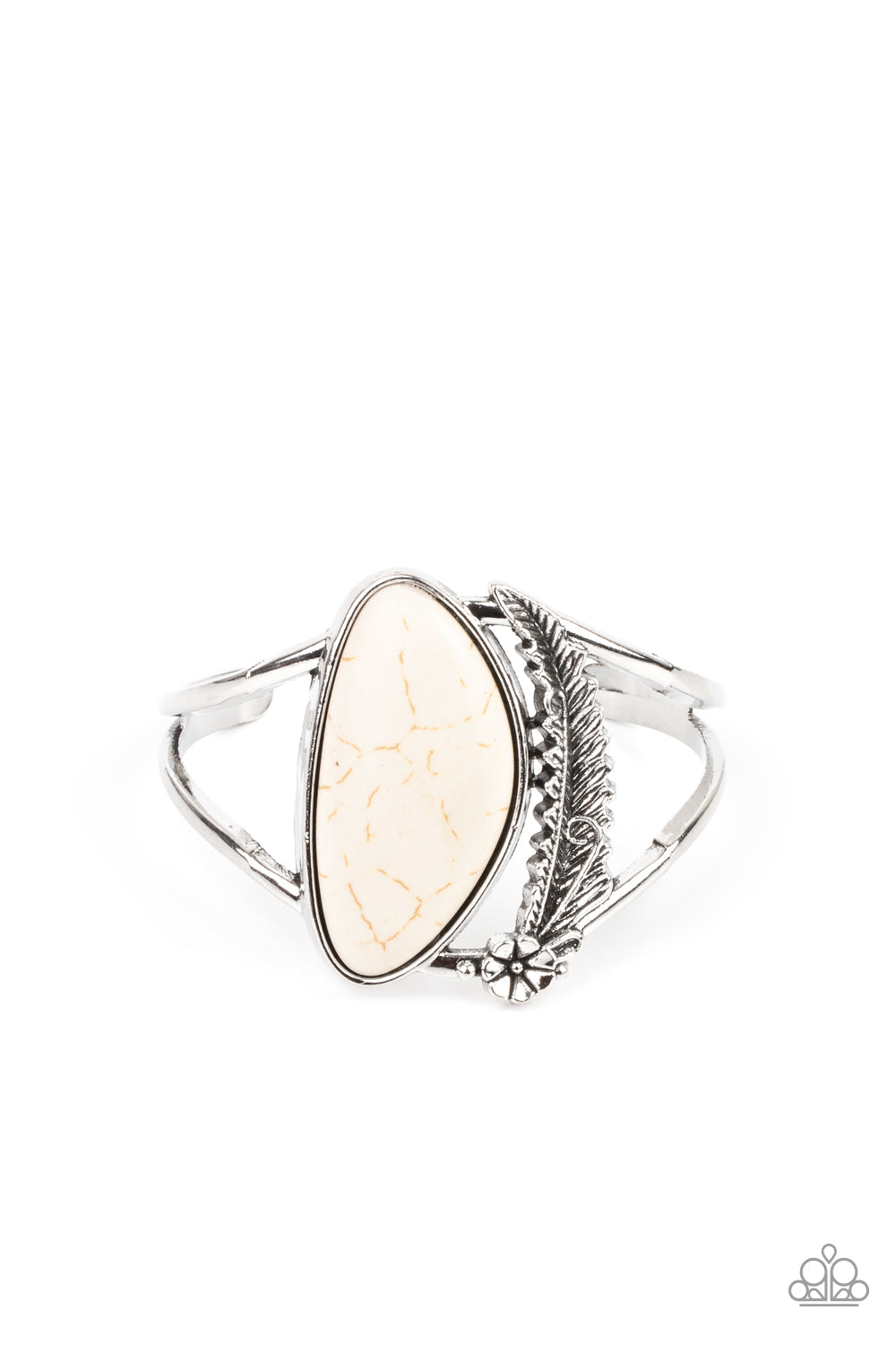 Paparazzi Accessories Out in the Wild - White Bracelets - Lady T Accessories