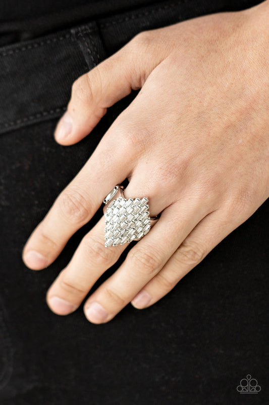 Paparazzi Accessories Hive Hustle - White Rings - Lady T Accessories