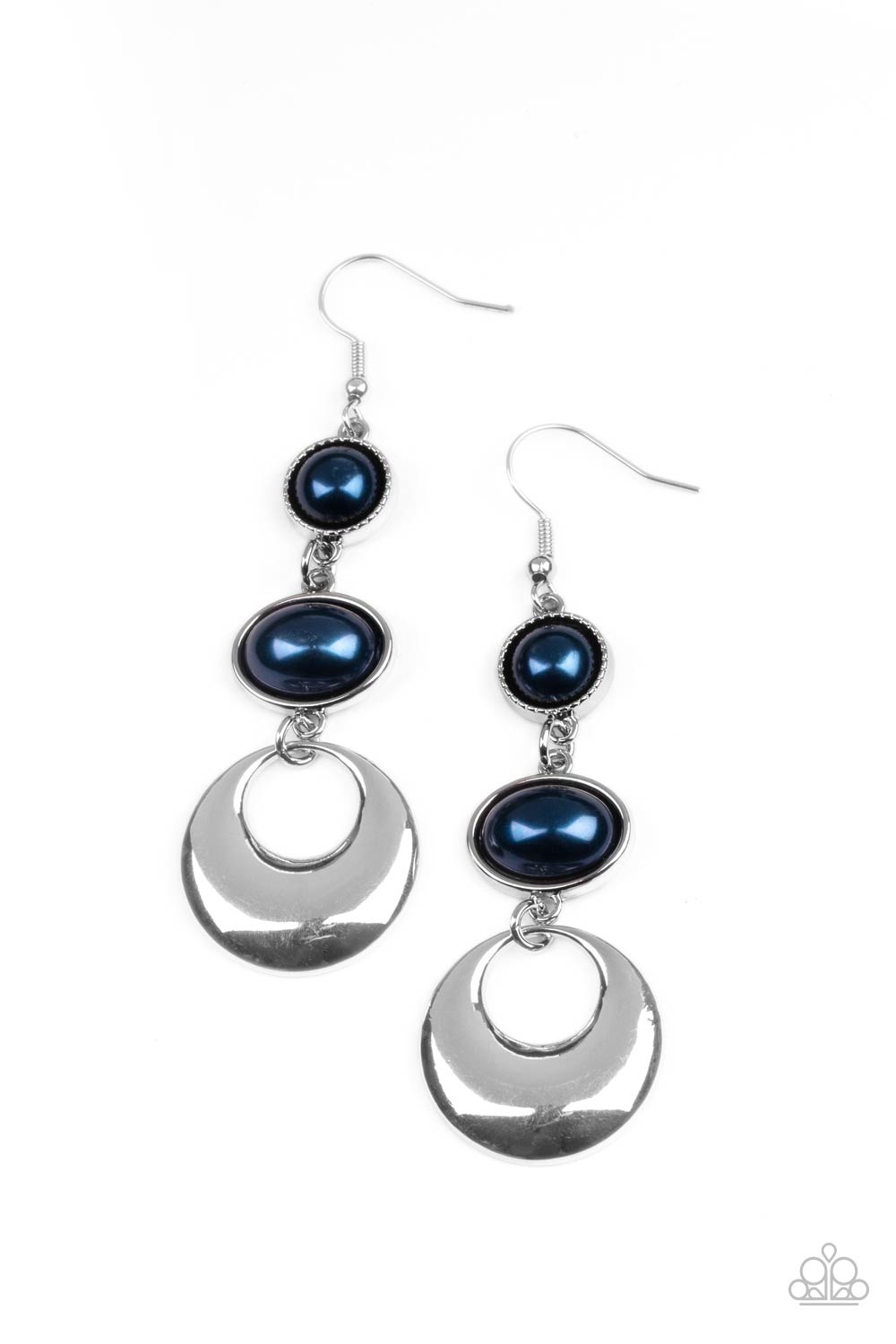 Paparazzi Accessories Bubbling to the Surface - Blue Earrings - Lady T Accessories