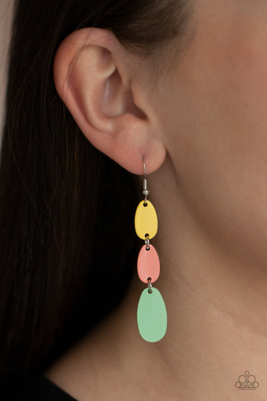 Paparazzi Accessories Rainbow Drops - Multi Earrings - Lady T Accessories