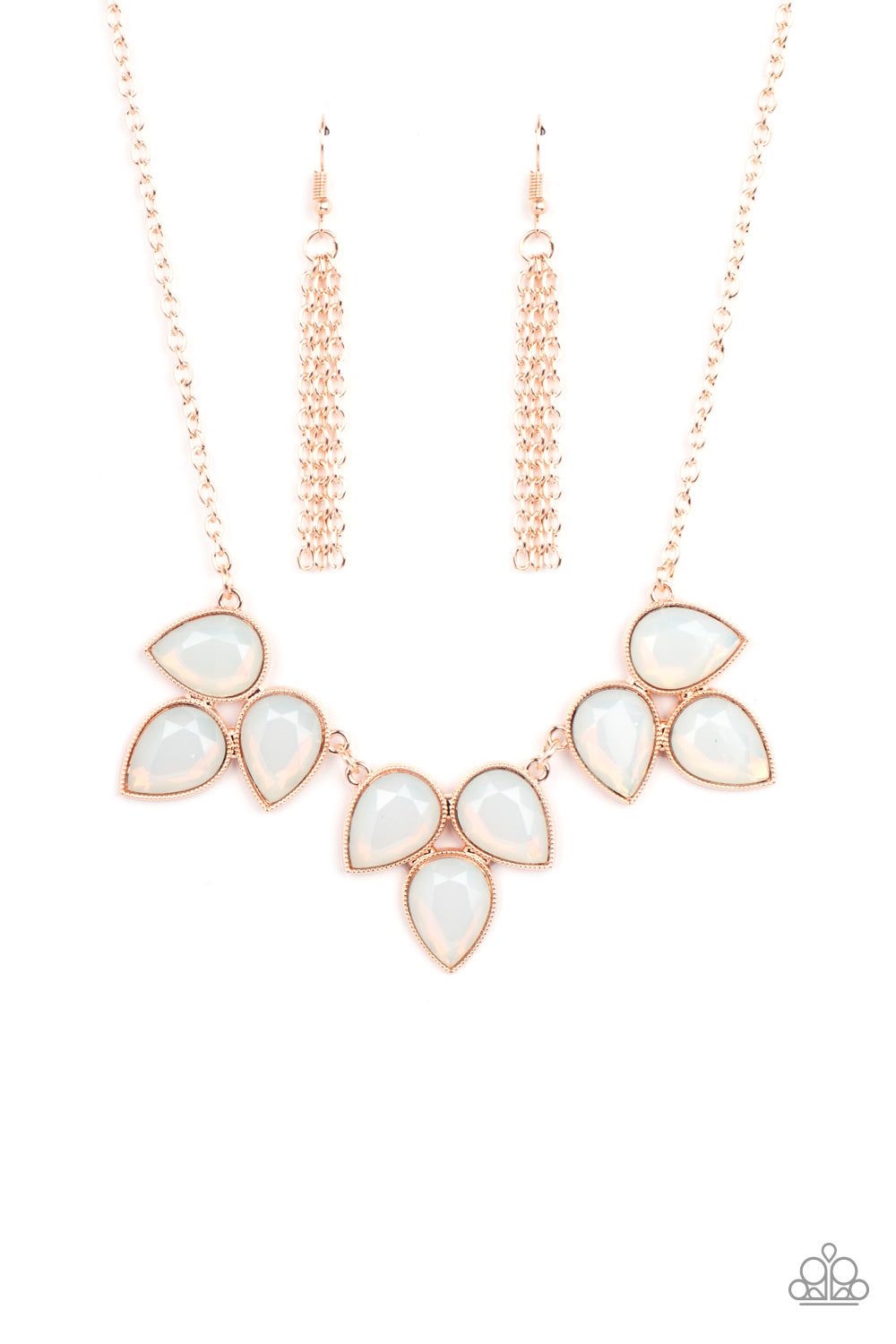 Paparazzi Prairie Fairytale - Rose Gold Necklaces - Lady T Accessories
