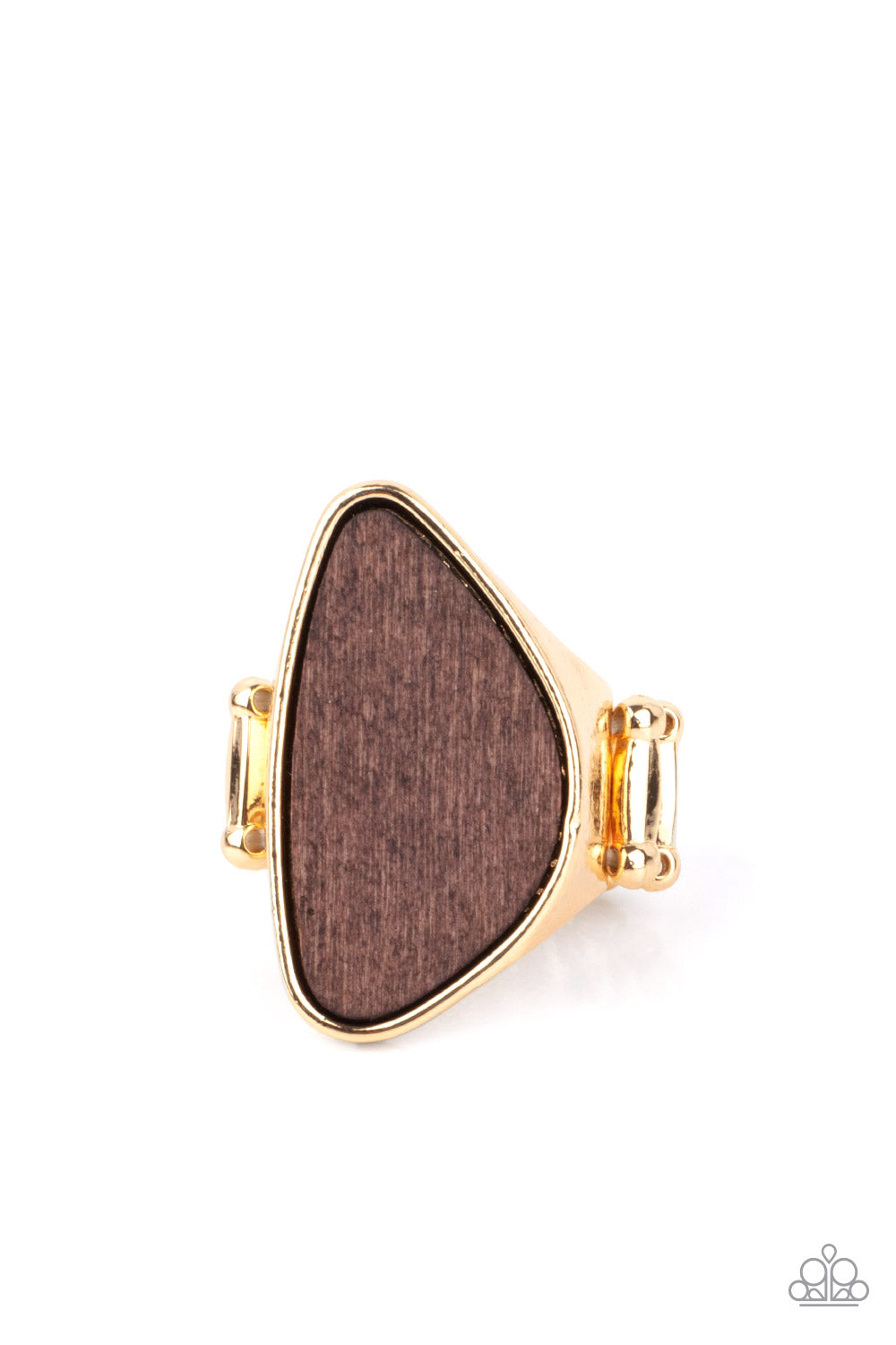 Paparazzi Accessories Perfectly Petrified - Gold Rings - Lady T Accessories
