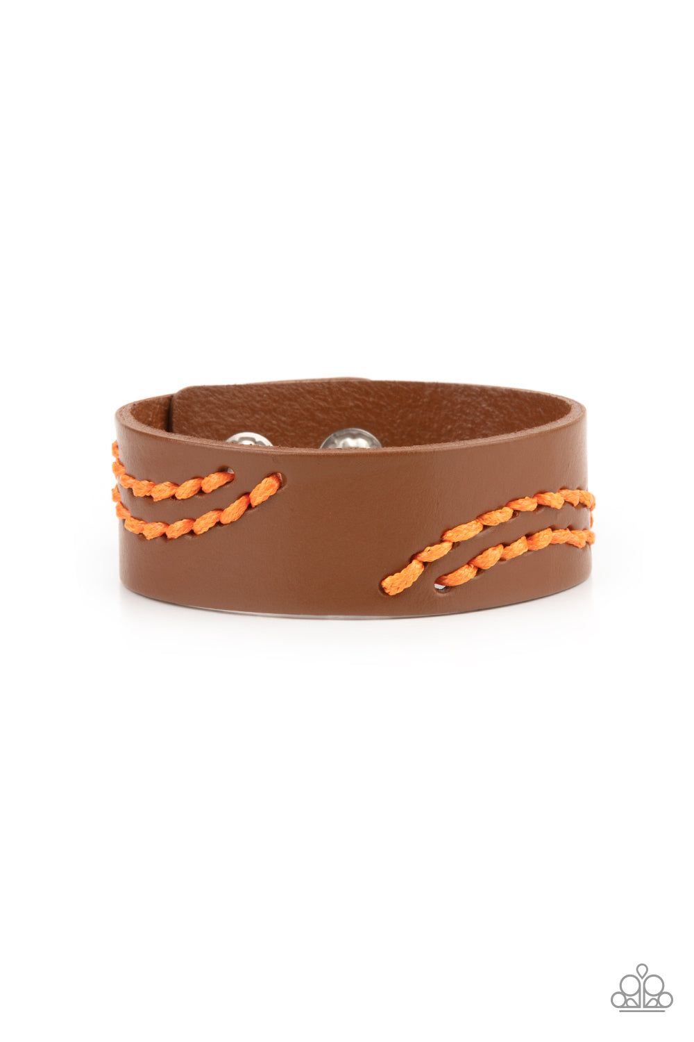 Paparazzi Accessories Harmonic Horizons - Orange Wrap Bracelets - Lady T Accessories